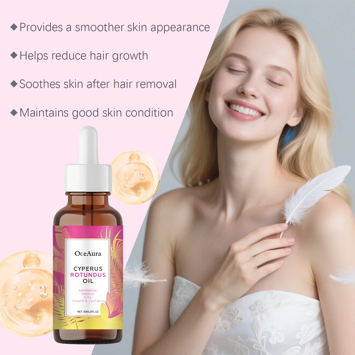 Cyperus Rotundus Hair Removal Oil 60ml