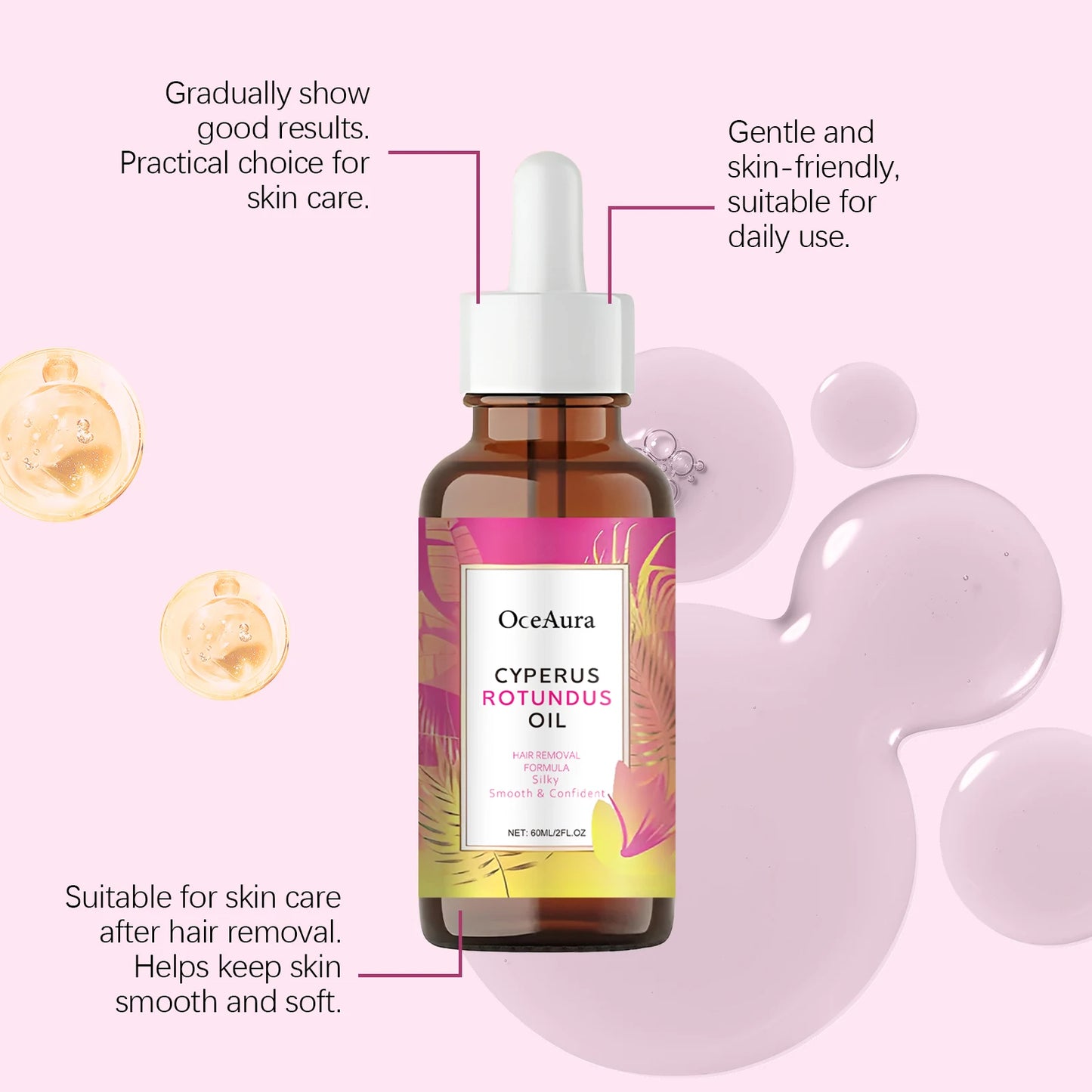 Cyperus Rotundus Hair Removal Oil 60ml